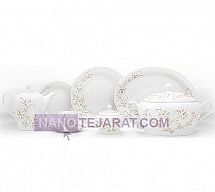 سرویس چینی فلورا طلايي سرویس چینی فلورا طلايي